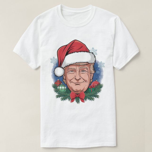 Trump Christmas T-Shirt (Design Front)