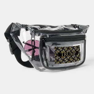 Trump  clear fanny pack 