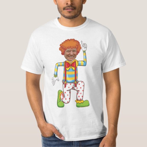 Trump Clown Funny Orange Hair Value Budget Fab  T_Shirt