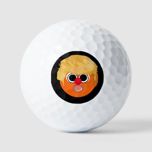 Trump Clown Golf Balls