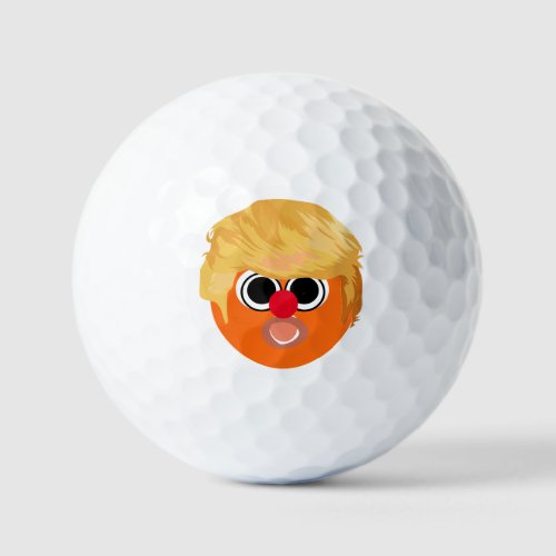 Trump Clown Golf Balls