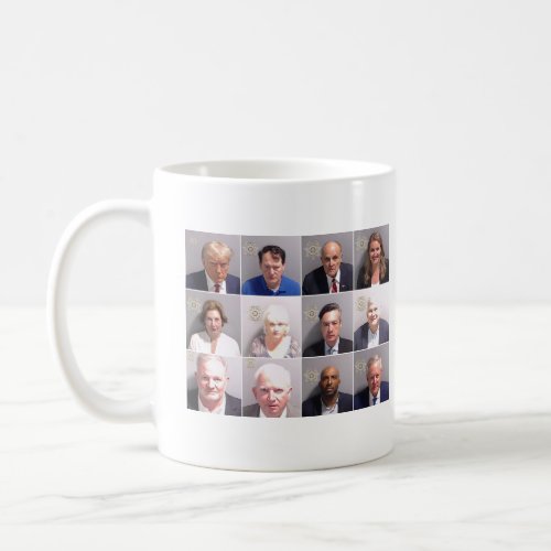 Trump Co_Defendant Mugshots Coffee Mug