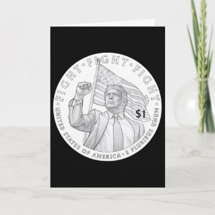 Trump Coin One Dollar _1 Card