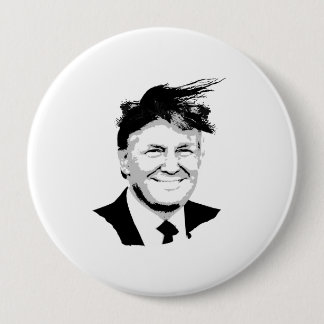 Trump Comb Over Button