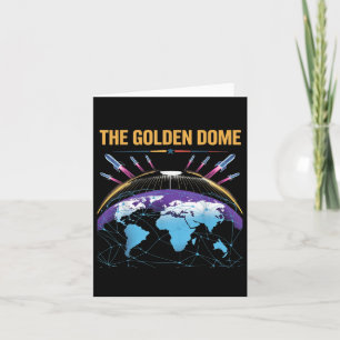 Trump Contribution The Golden Dome For America Or Card