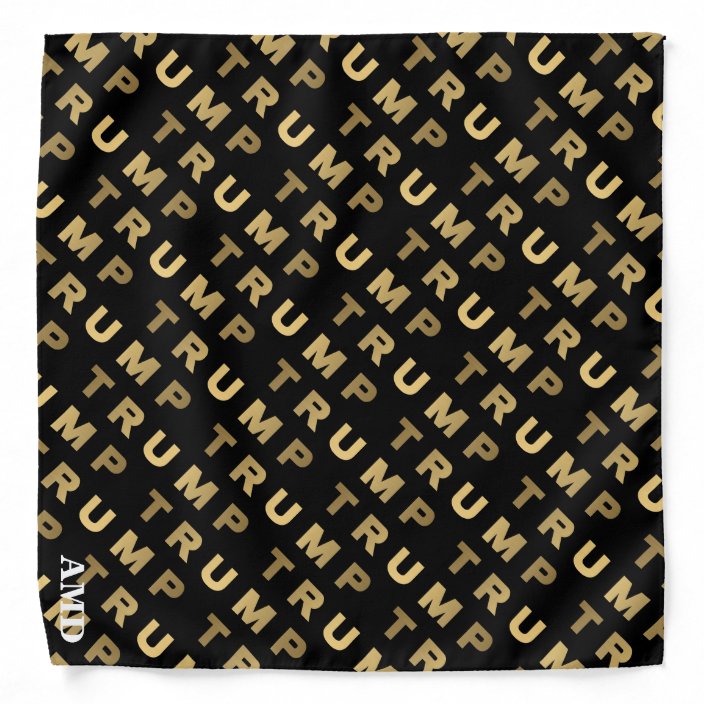 monogram bandana