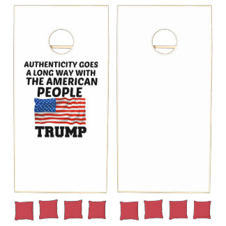 TRUMP CORNHOLE SET
