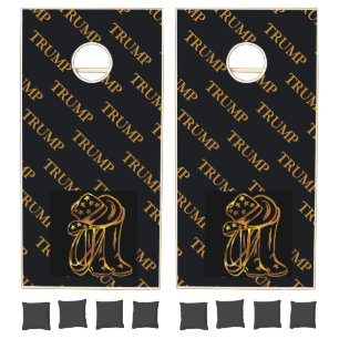TRUMP CORNHOLE SET