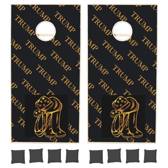 TRUMP  CORNHOLE SET (Set)