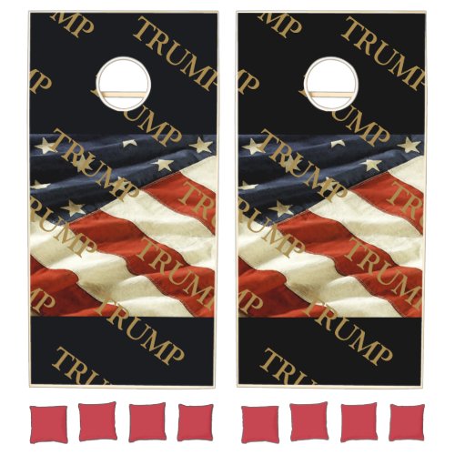 TRUMP CORNHOLE SET