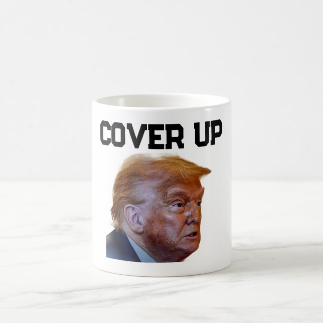 Trump Cover Up Coffee Mug (Center)