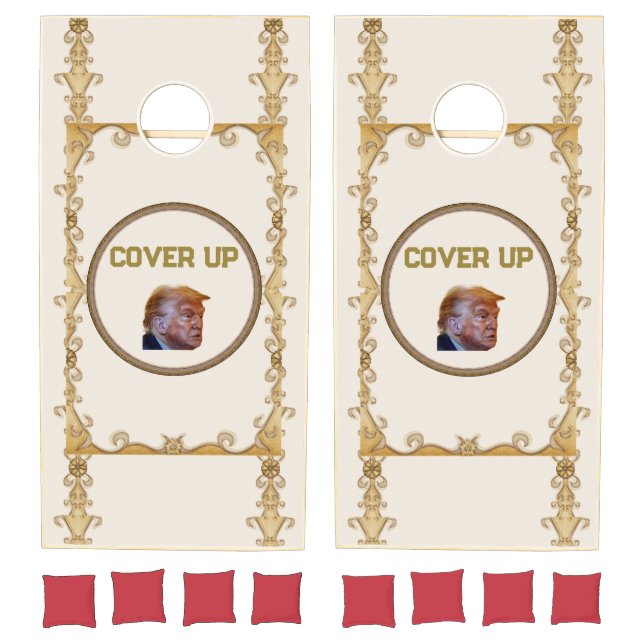 Trump Cover Up Cornhole Set (Set)