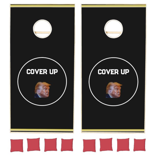 Trump Cover Up Cornhole Set (Set)
