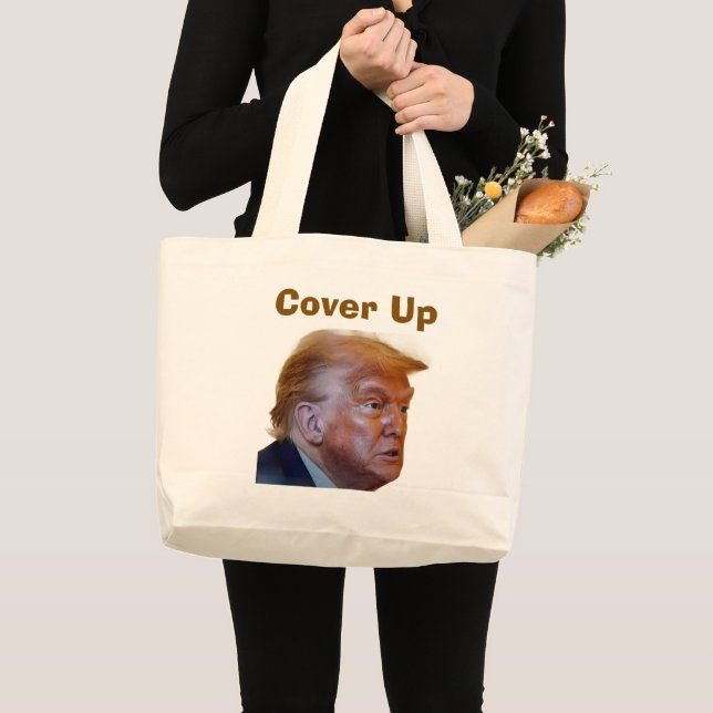Trump/Cover Up Tote Bag (Front (Product))