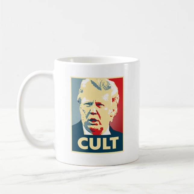 Trump Cult Coffee Mug (Left)