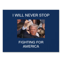 Trump Custom Fight Fighting For America