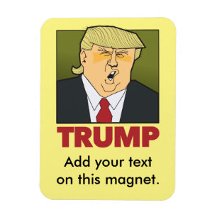 TRUMP customizable magnet