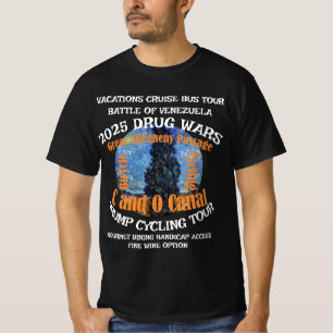 TRUMP CYCLING BICYCLE TOUR C & O CANAL tg5455 T-Shirt