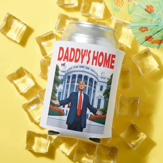 Trump Daddys Home Can Cooler (In Situ Summer)
