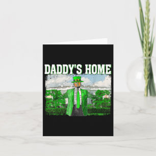 Trump Daddys Home White House Funny Trump St Card