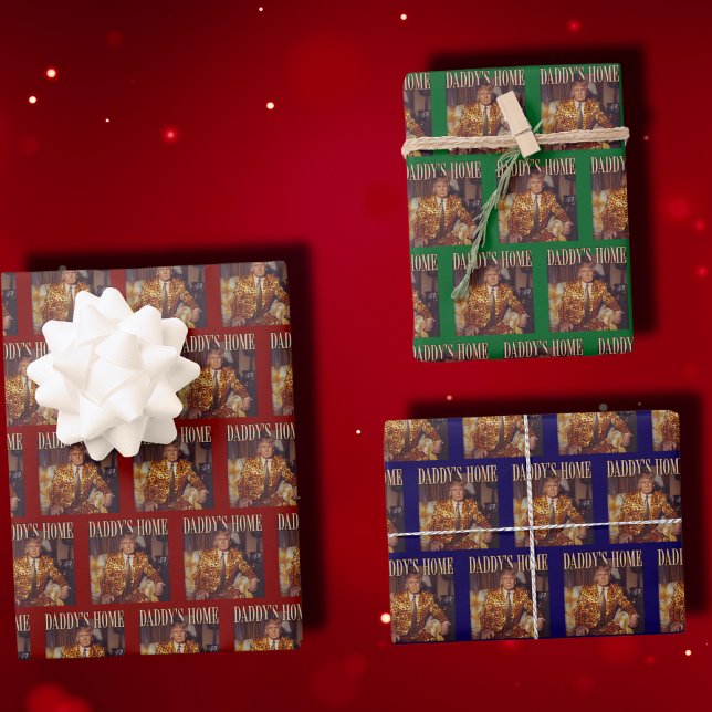 Trump Daddys Home White House | Trump Gift Wrapping Paper Sheets (Creator Uploaded)