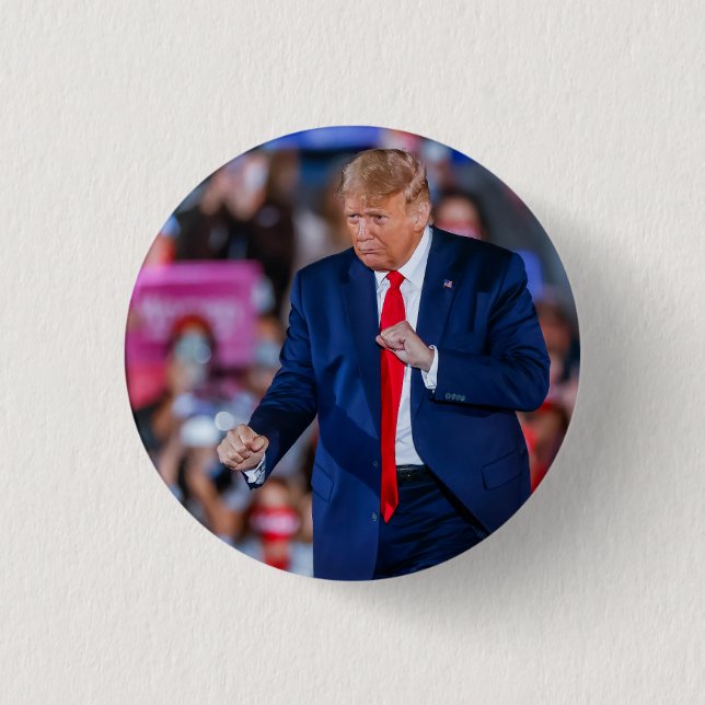 Trump Dance Funny Button (Front)