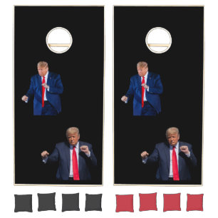 Trump Dance Funny Cornhole Set