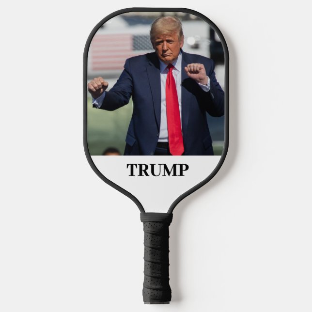Trump Dance Funny Pickleball Paddle (Front)