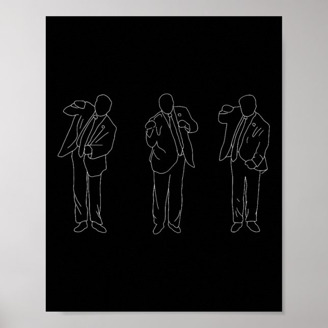 Trump Dance Funny  Poster (Front)