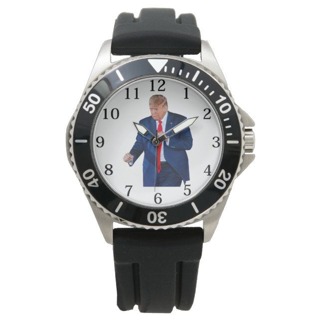 Trump Dance Funny Watch (Front)