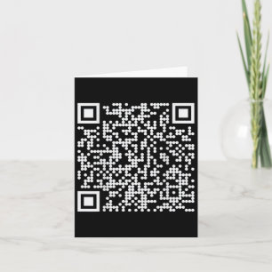 Trump Dance Qr Funny 45 47 President Dance Code (o Card
