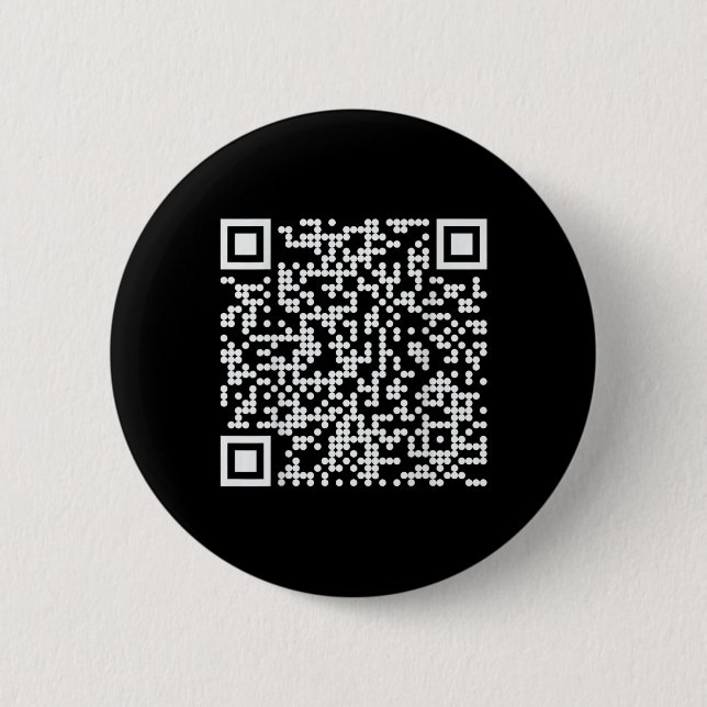 Trump Dance Qr Funny President Dance Code (on Back Button (Front)
