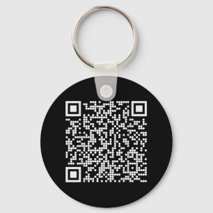 Trump Dance Qr Funny President Dance Code (on Back Keychain