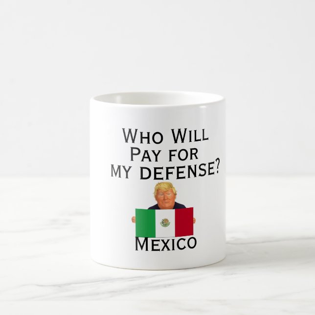 Trump Defense Coffee Mug (Center)