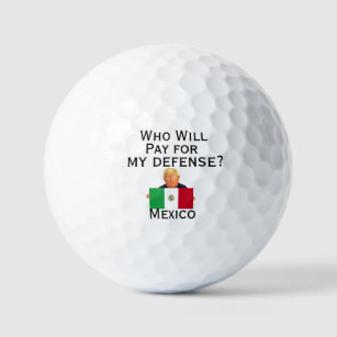 Trump Defense Golf Ball