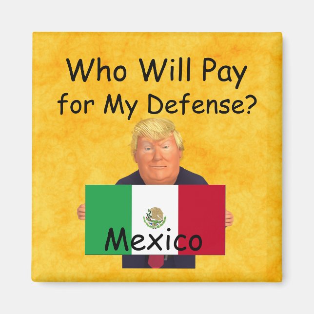 Trump Defense Magnet (Front)