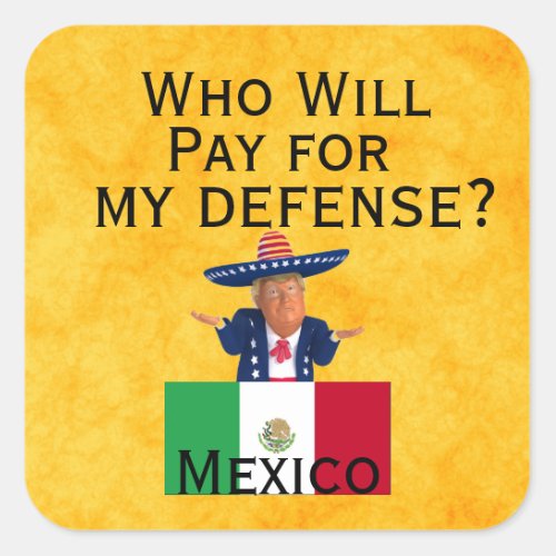 Trump Defense Sticker