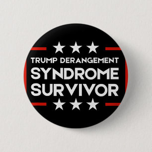 Trump Derangement Syndrome Survivor Button