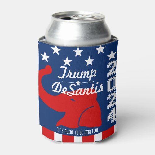 TRUMP DESANTIS 2024 BIBLICAL CAN COOLER