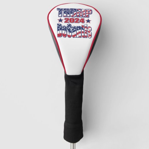 Trump DeSantis 2024 Golf Head Cover