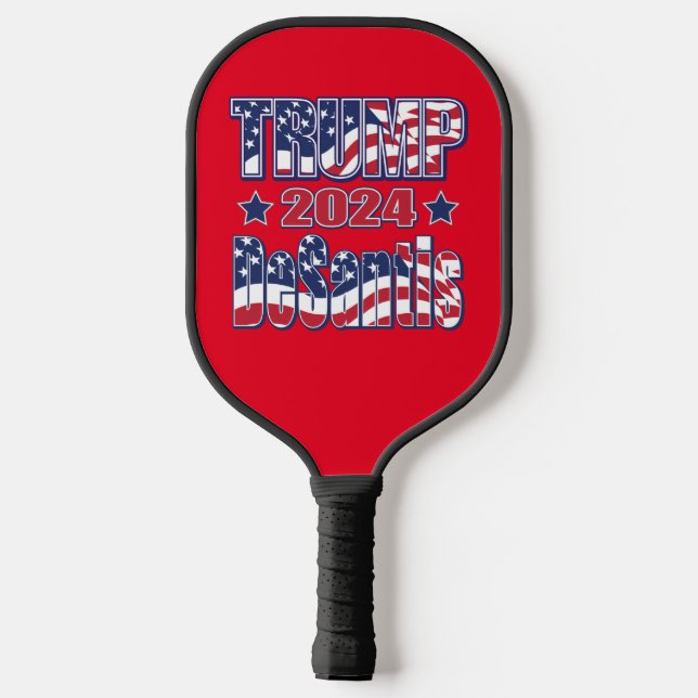 Trump DeSantis 2024 Pickleball Paddle (Back)