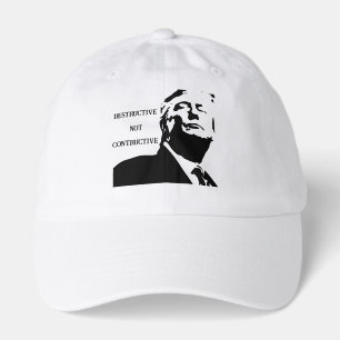 Trump/Destructive Not Constructive Trucker Hat