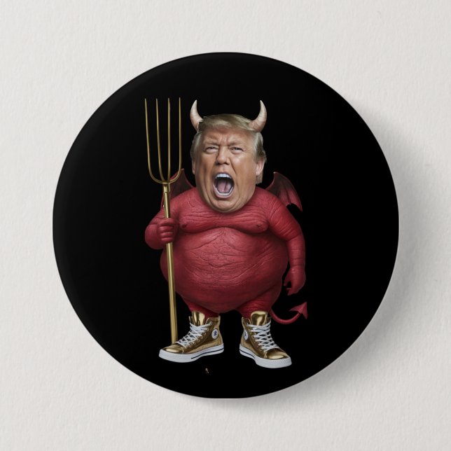 Trump Devil Button (Front)