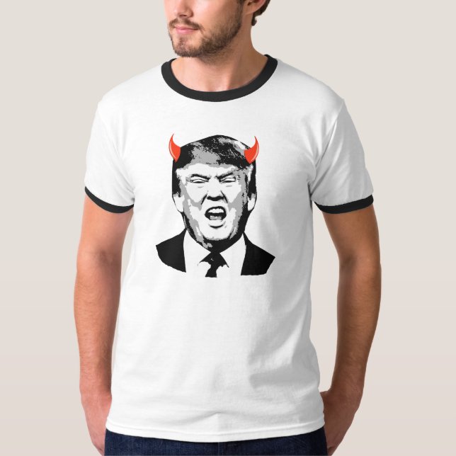 Trump Devil Red 2 - Anti-Trump - T-Shirt (Front)