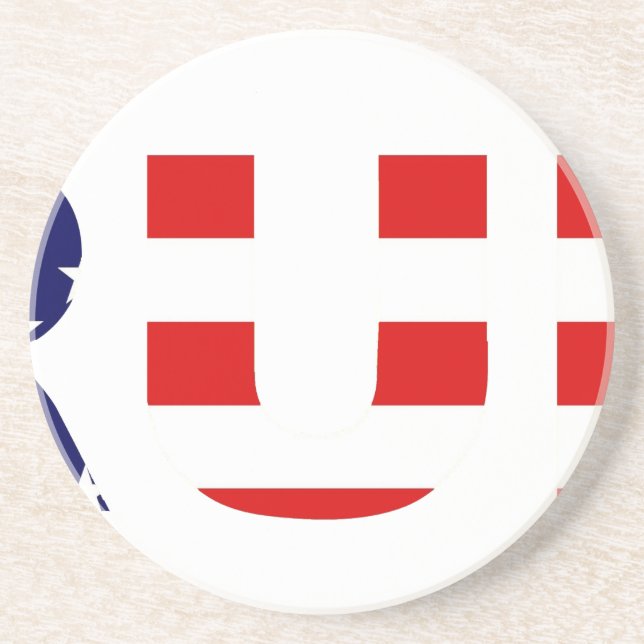 trump drink coaster (Front)