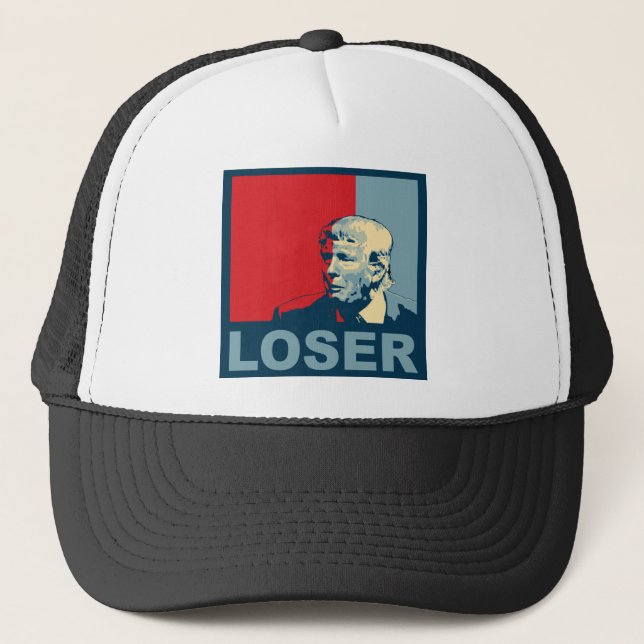 Trump/Drumpf: Loser (Hope colors) Trucker Hat (Front)