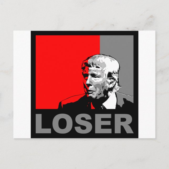 Trump/Drumpf: Loser Postcard (Front)