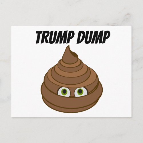 Trump Dump Postcard