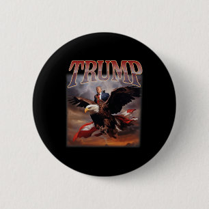 Trump Eagle Usa President 2024 Take America Back M Button