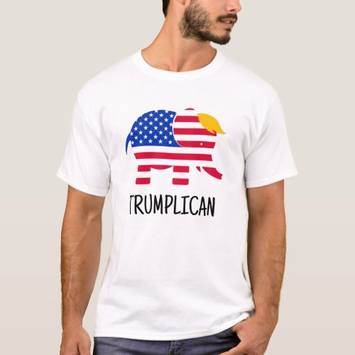 Trump Election 2020 Trumplican Novelty T_Shirt